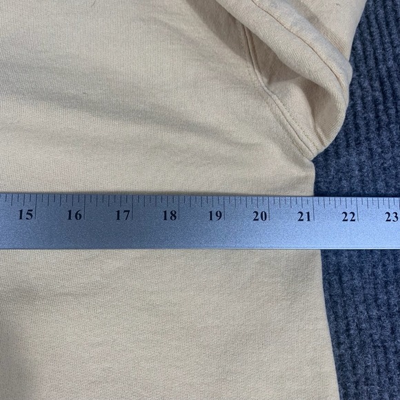 Purdue‎ Boilermakers Hoodie Mens Medium Beige Sweatshirt Embroidered Basketball - Picture 9 of 12